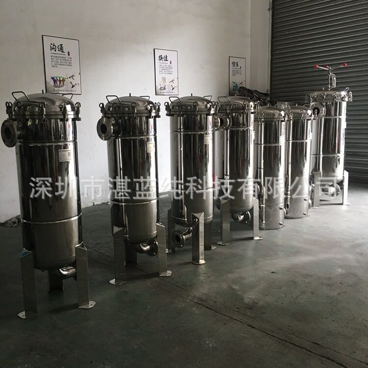 除泥沙过滤袋式过滤器厂家不锈钢袋式2袋袋式滤筒工业级多袋式