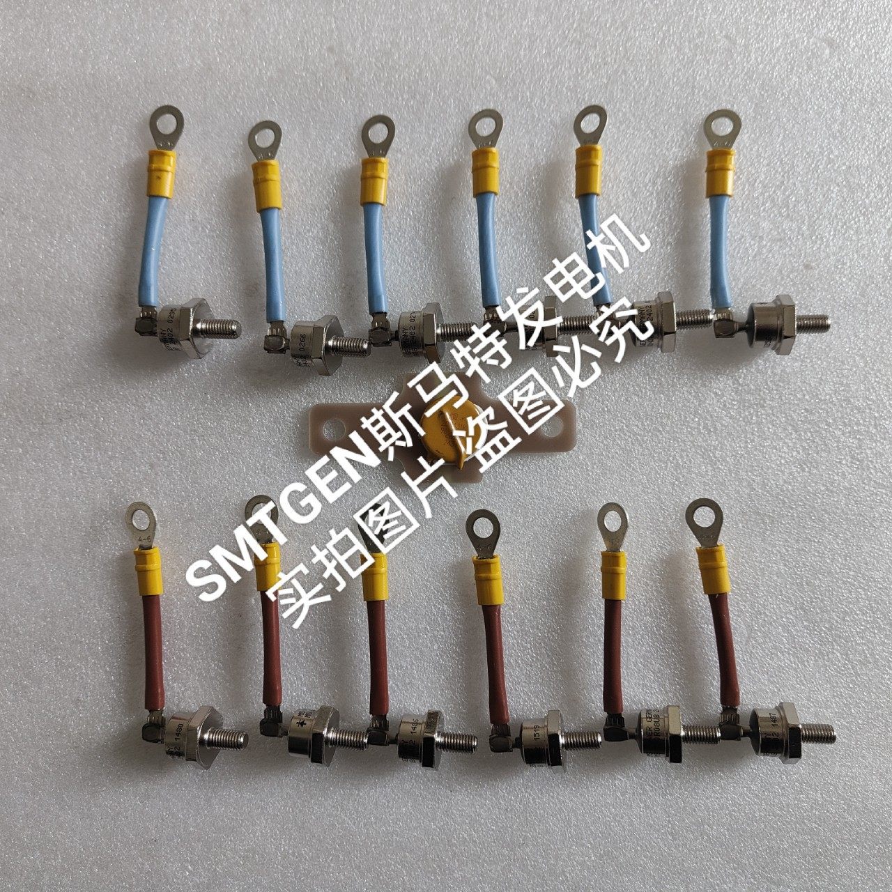 利莱森玛发电机LSA50.2整流器有二级管12只压敏电阻1个散热片2张