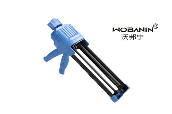新款390ML3:1AB胶枪打胶枪压胶枪AB胶水挤胶枪双组份胶枪铁胶枪