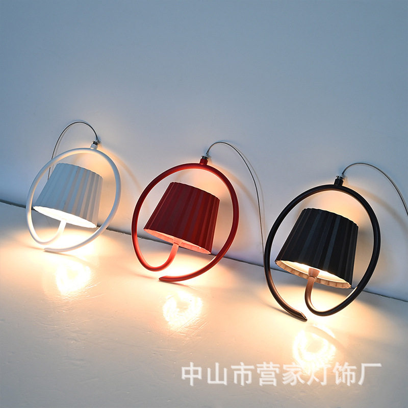 北欧简约暖光充电LED氛围灯