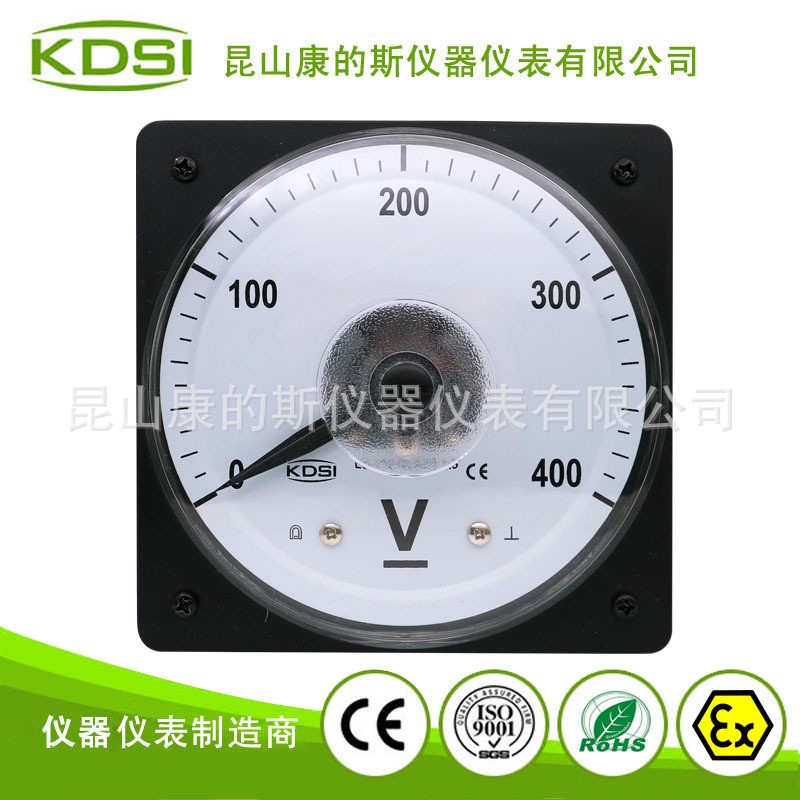 KDSI/康的斯 直流电压表LS-110 DC400V刻度盘指针表 船用电表