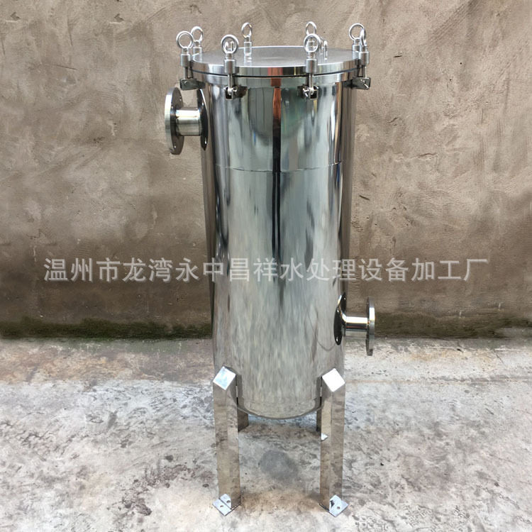 不锈钢网篮式重力自流过滤器