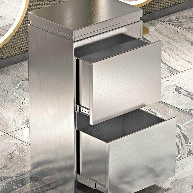 理发店工具柜美发店工具车柜子剪发推车不锈钢发廊工作柜储物柜台