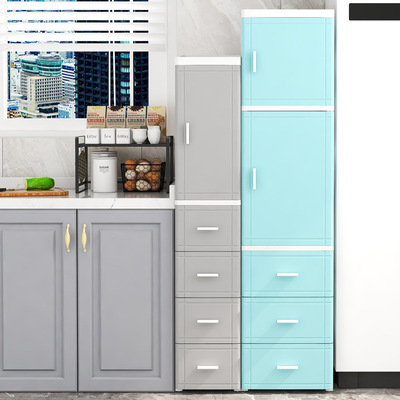 25/35cm加厚夹缝收纳柜抽屉式卫生间窄柜厨房缝隙置物架冰箱边柜