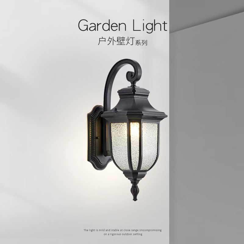户外防水简约LED壁灯节能庭院