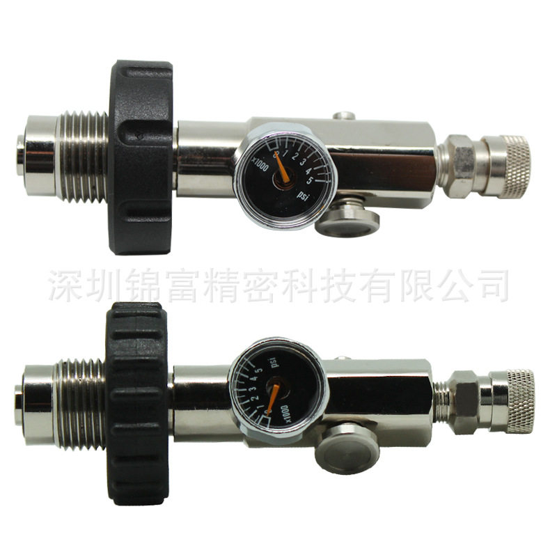 不锈钢CO2小葫芦充气阀5000psi