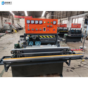 平板玻璃底边磨削机 晶钢门玻璃直线修边机 多功能玻璃倒角机