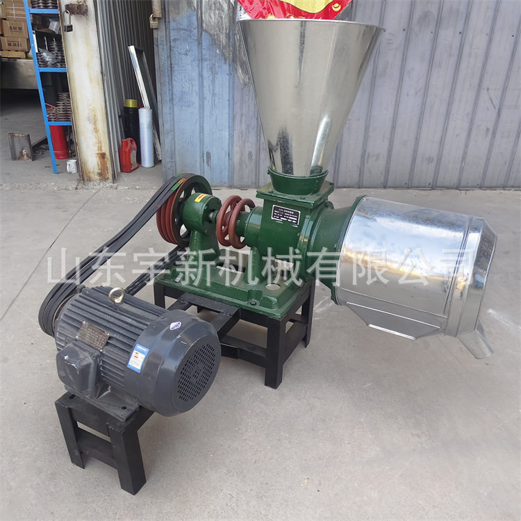 去麸皮磨粉机老式锥形磨278型打面机玉米磨面机