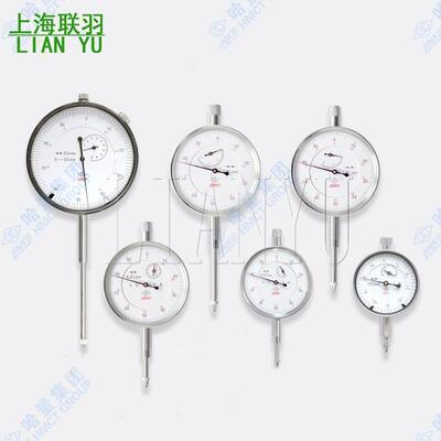 LINKS哈量指示表百分表0-10-30-50-20-20mm8钻指针式千分表0-1mm