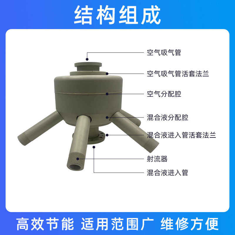 硅泓6通道射流曝气器免维护