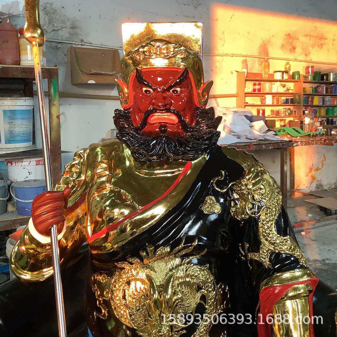 1.3米五虎上将神像树脂五虎上将雕塑马超关公黄忠图片