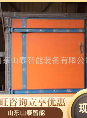 竹胶板风门 规格多样 阻燃竹胶板行车风门 ZFM2.6*1.3竹胶板风门