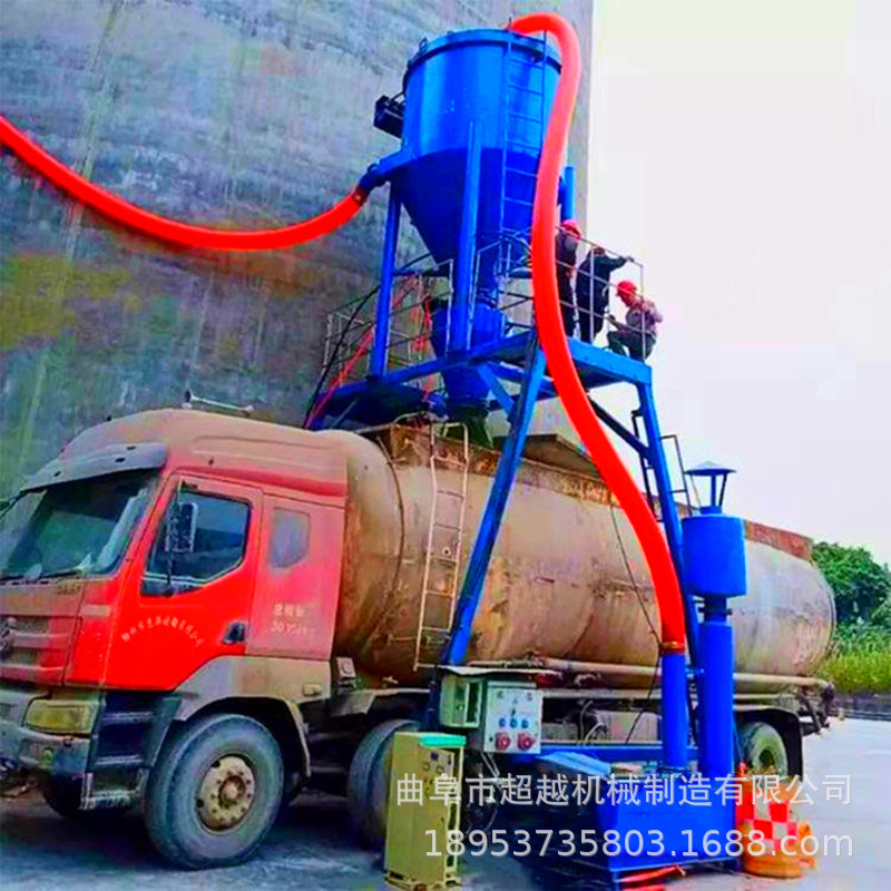 炭黑粉自吸式倒仓设备 无扬尘粉煤灰气力输送机 小型铝灰冷渣机