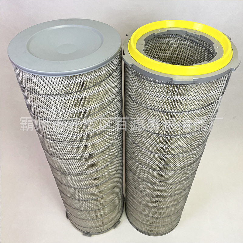钢厂风机房自洁式空气滤筒 六耳快拆式自洁式滤筒