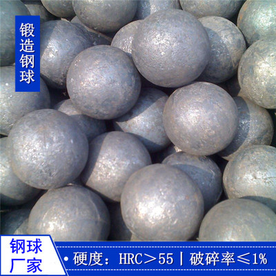 球磨机用研磨球  矿山选矿机用特种高硬度 不破碎 合金锻造钢球