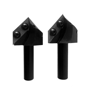 木工开槽角度铣刀平槽V槽舍弃式款90度/45度