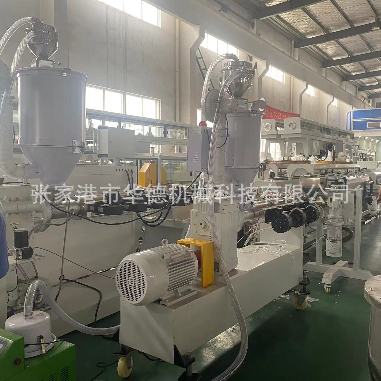 穿钢丝HDPE穿线管生产线20-110塑料管材生产设备聚乙烯管材挤出