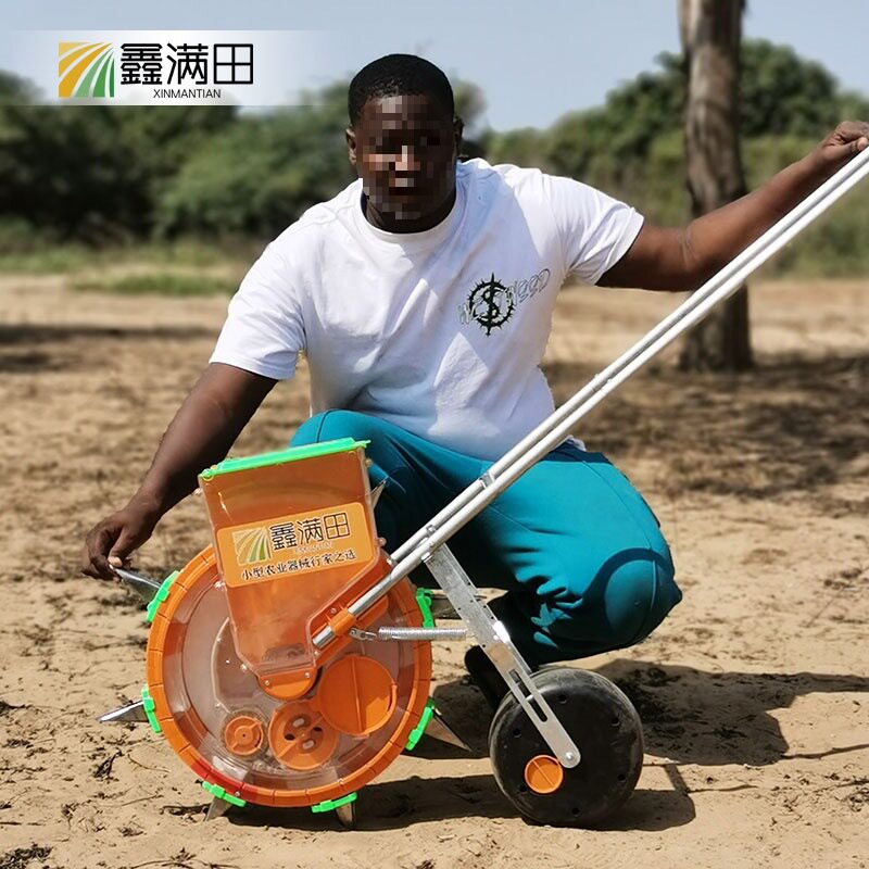 手推种花生玉米黄豆的播种机手动精播器施肥小型多功能点播器