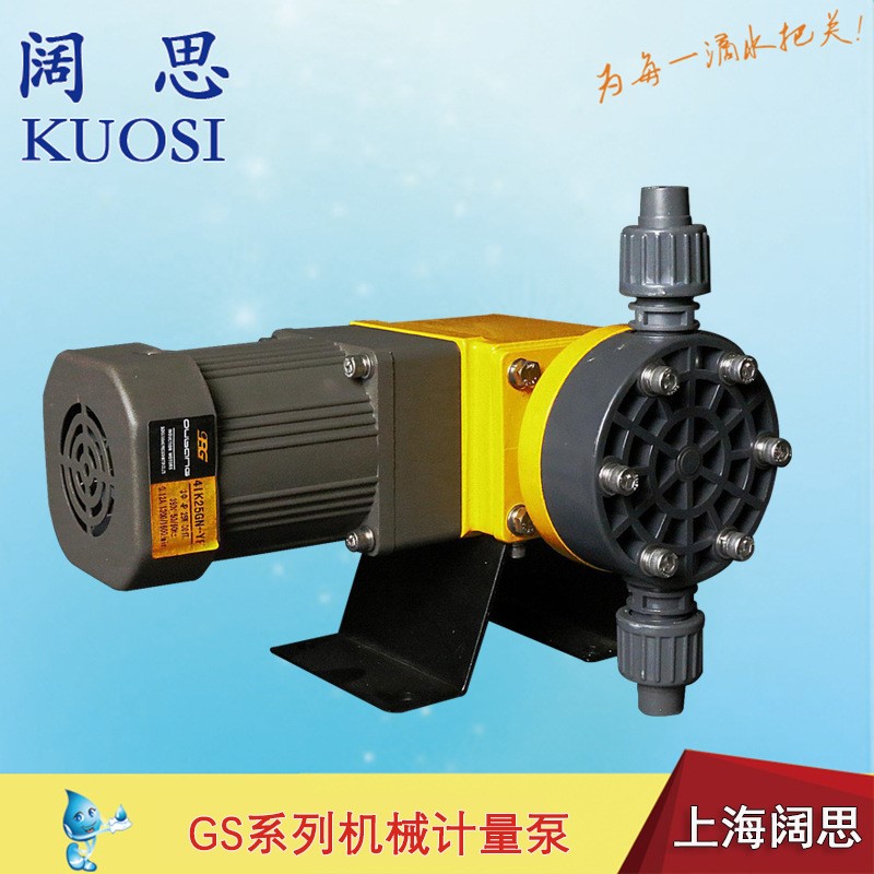 南方隔膜式计量泵GS030 耐腐蚀定量加药泵 泳池水处理电动机械泵