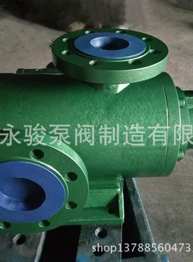 黄山螺杆泵 SN80-46 侧进上出三螺杆泵 稀油站循环油泵 安徽永骏