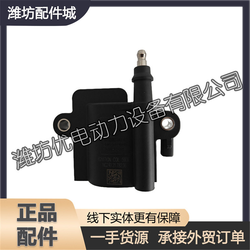 潍柴WP13发动机火花塞点火线圈1002570666高压线缸线原厂正品