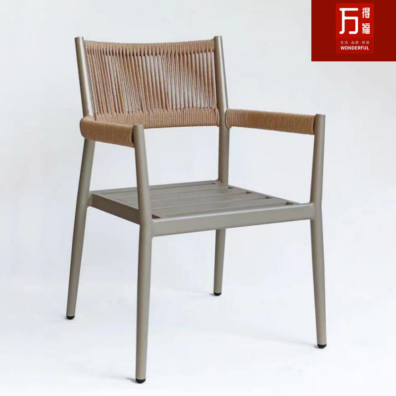 户外桌椅阳台藤椅子靠背椅小茶几三件套庭院休闲藤编室外露台家具
