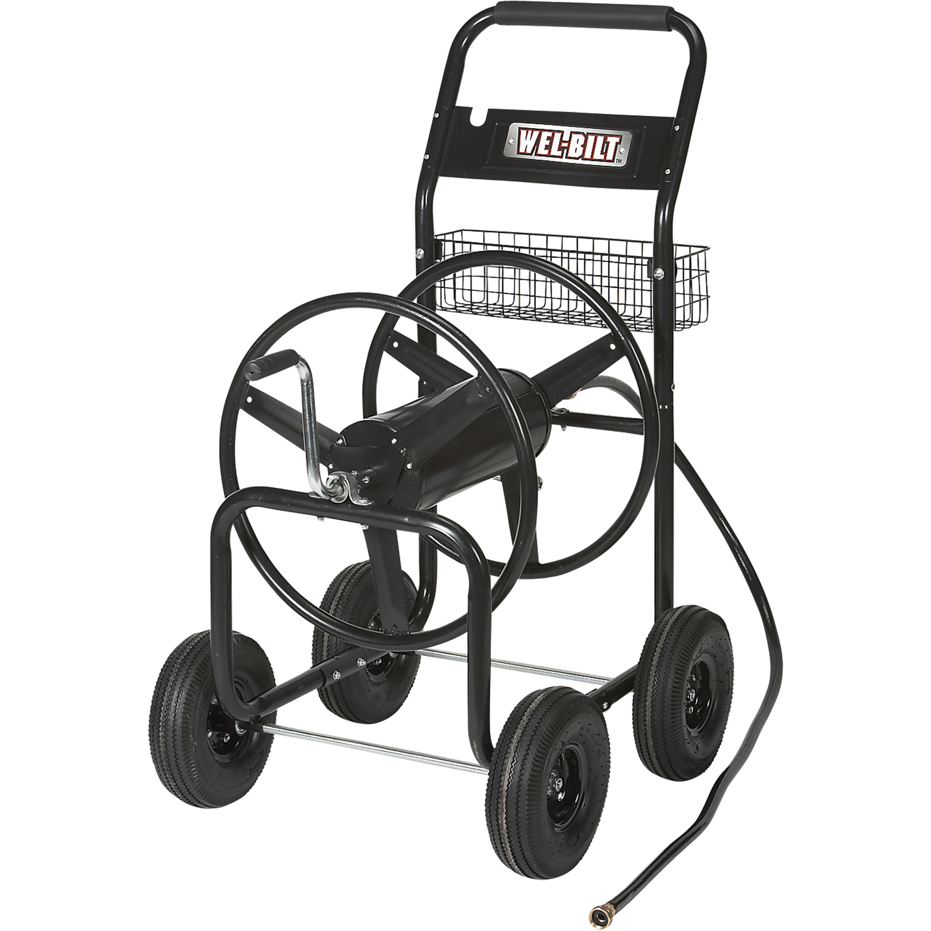 小型水管花园车 家用洗车浇花工具车 家用可移动园林水管绕管器