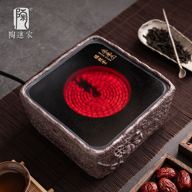陶迷陶瓷电陶炉加热煮茶器小型家用烧水炉无极静音烤炉智能家居炉