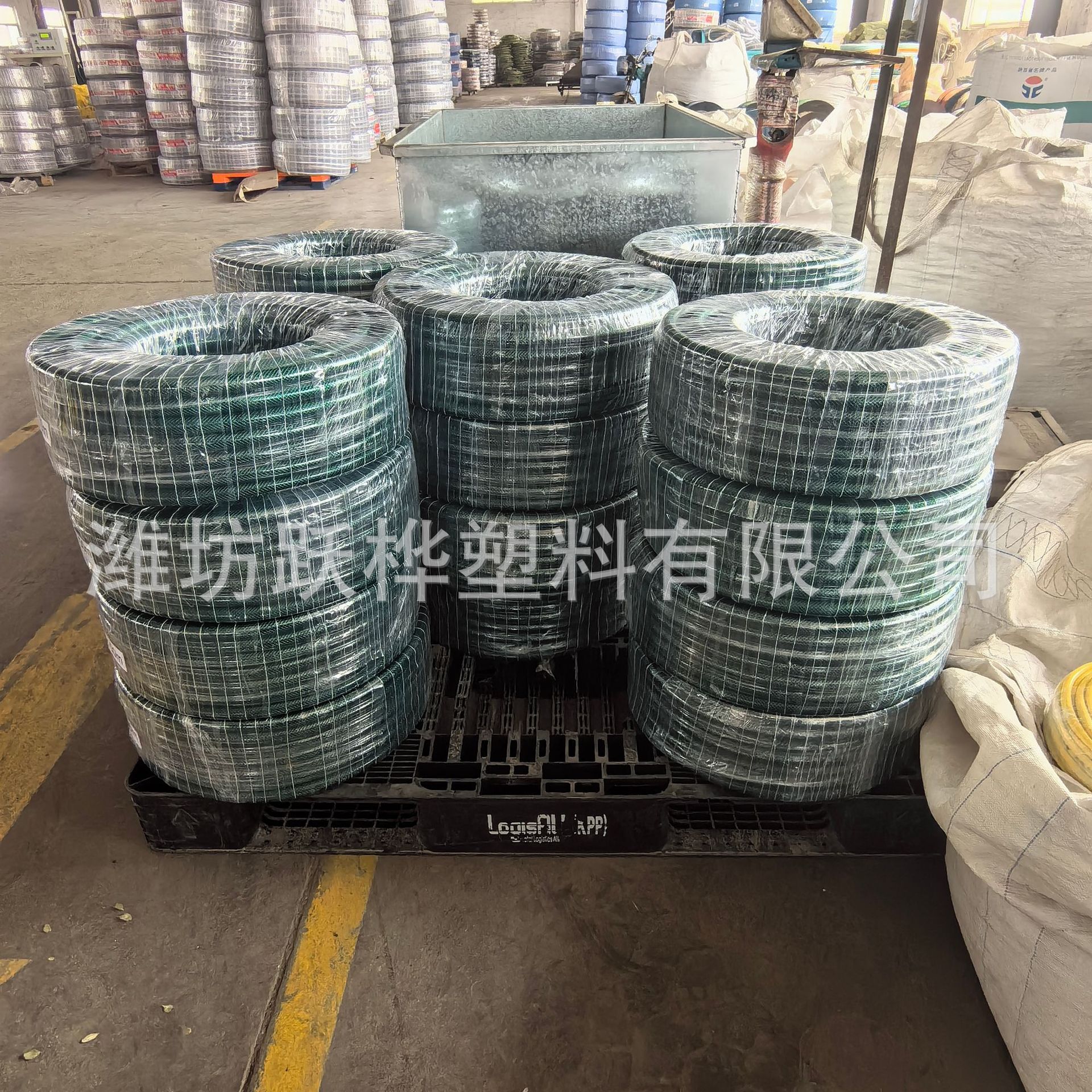 订做花园软管可带接头PVC纤维增强软管 园林灌溉 1寸水枪洗车软管