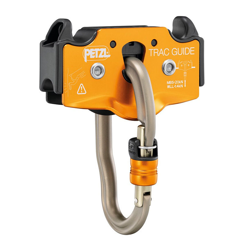 PETZL/攀索TRAC GUIDE 探险公园从林穿横渡高空作业钢缆溜索滑轮