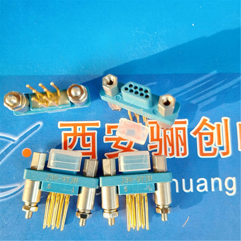 矩形连接器J30-37TJW弯针插头37芯接插件新品销售