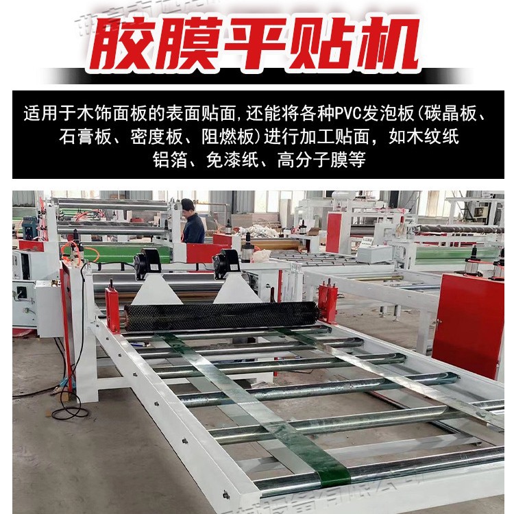 EVA橡塑海绵果冻胶压敏胶涂胶贴面机 自动码垛珍珠棉滚胶贴纸机