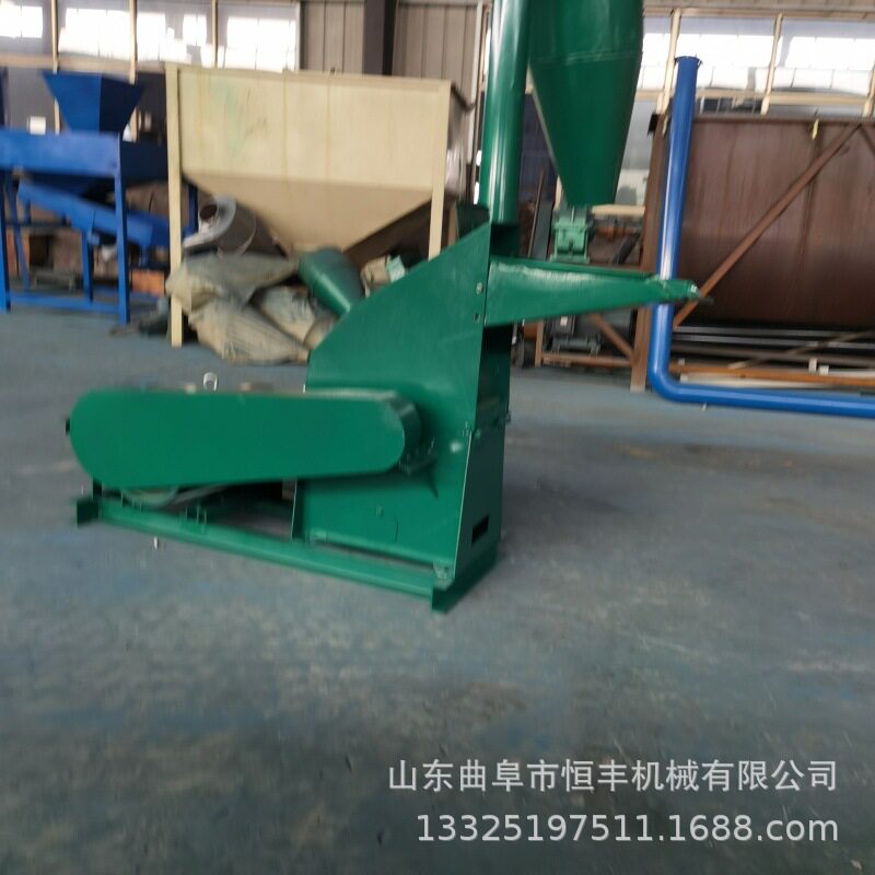 养殖场花生秧稻壳多功能粉碎机