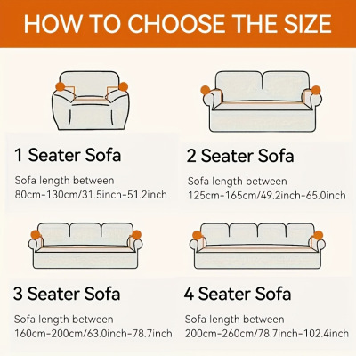 Couch Sofa Decor 沙发罩弹性绒布艺术风格防滑