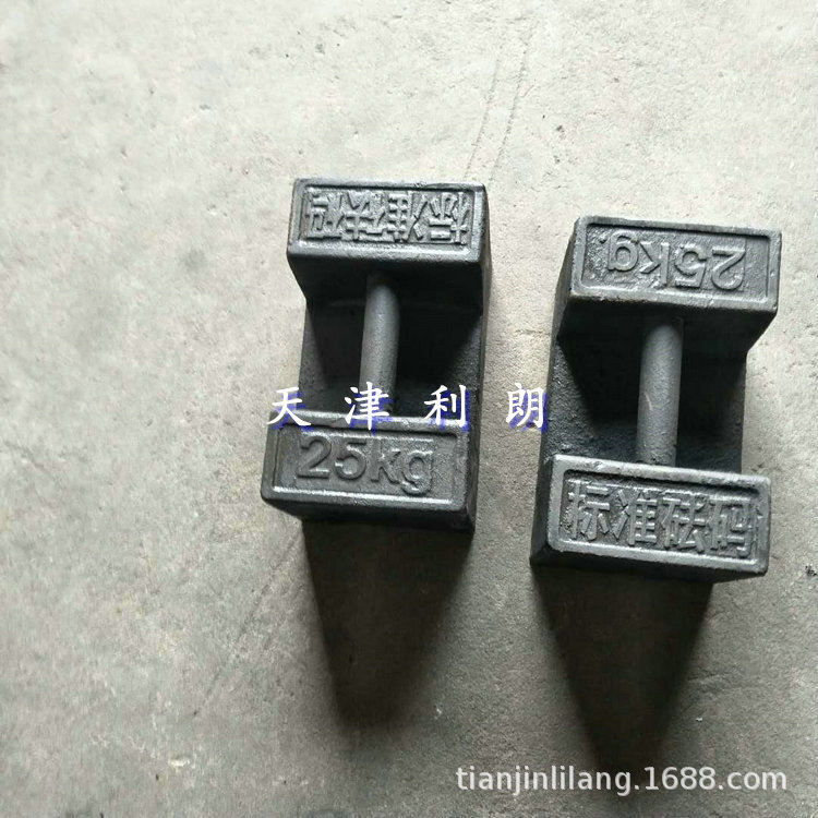 天津25kg/20kg铸铁砝码电梯效验