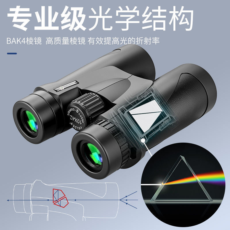 双筒望远镜高倍超清微光夜视成人户外专业级找蜂便携式厂家直销