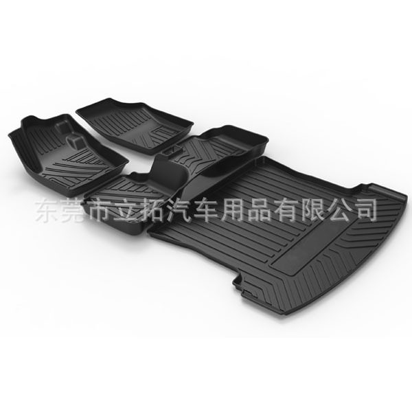 适用于13-21年大众捷达VA3防水防滑耐磨易清洁打理环保脚垫尾箱垫