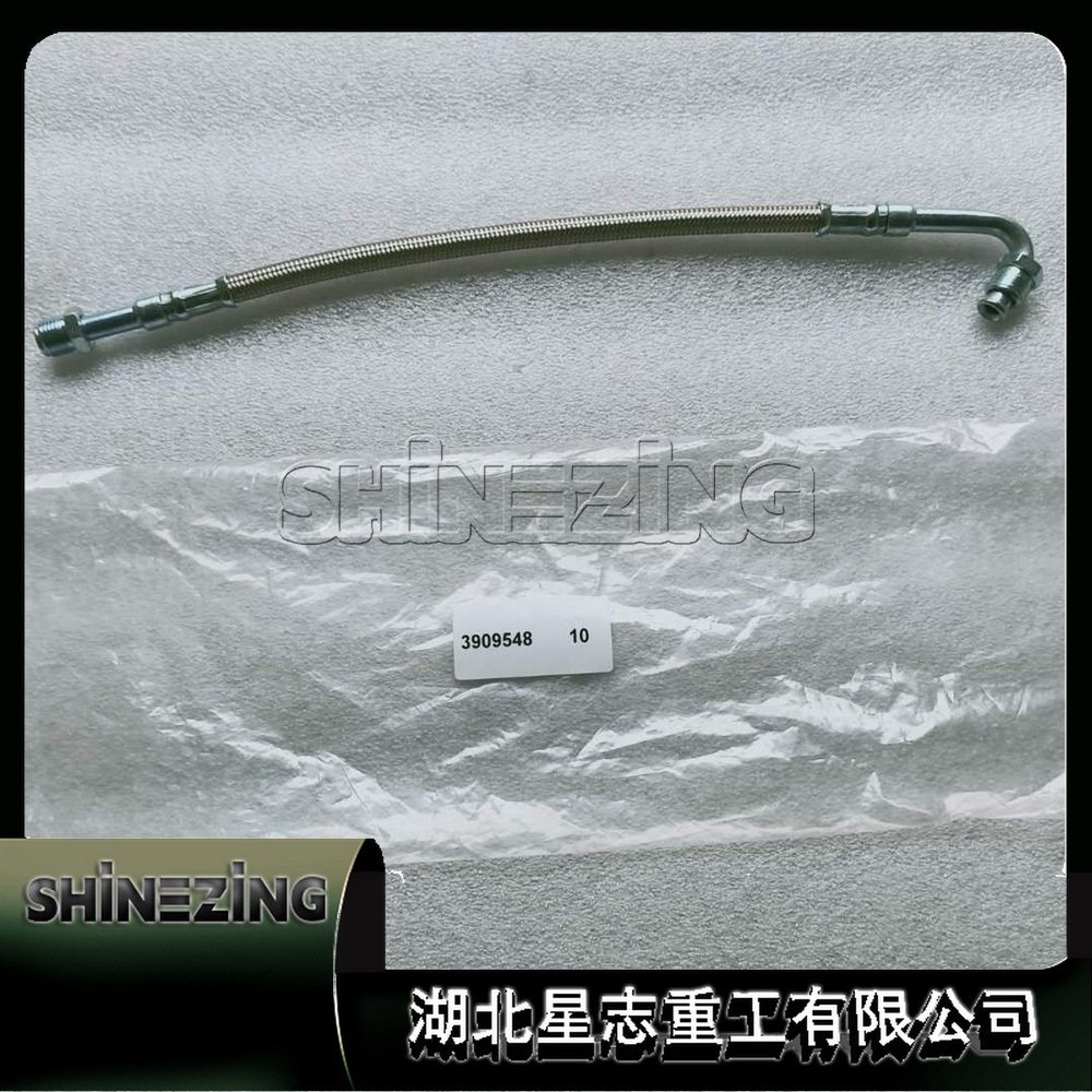 3909548电喷发动机燃油输油管高压油管柴油机回油管软管3909548