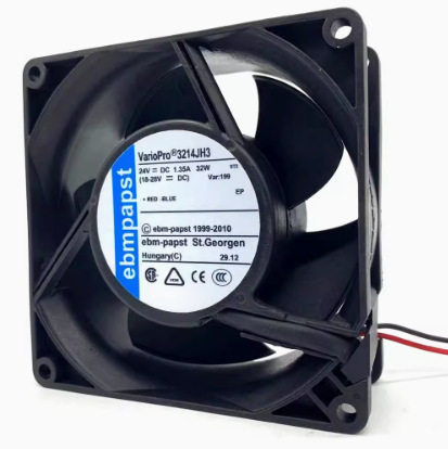 德国进口3214JH3 24V9238大风量伺服控制器变频器直流散热风扇
