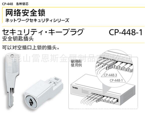 日本泷源TAKIGEN网络安全锁