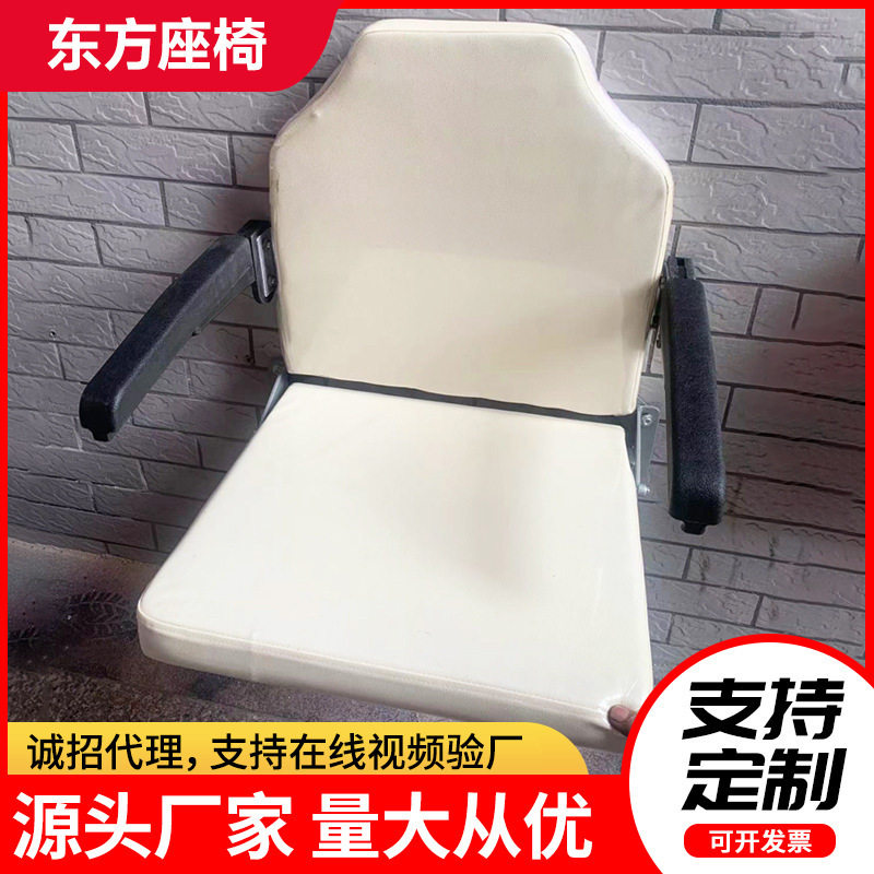 省空间自动回弹座椅家用宿舍休闲靠背椅客厅小户型办公室舒适座椅