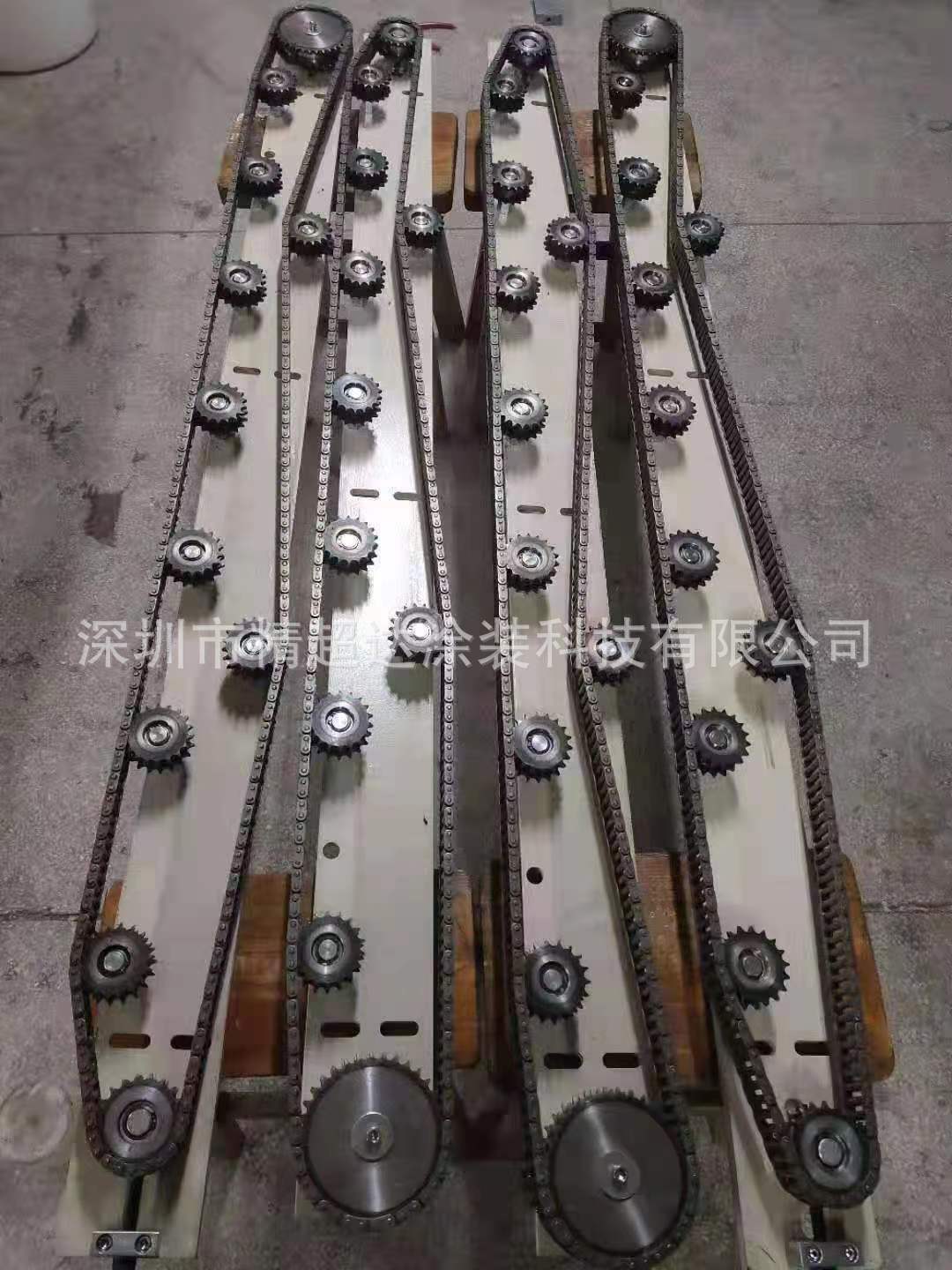 工厂直供喷油喷漆地轨自转线