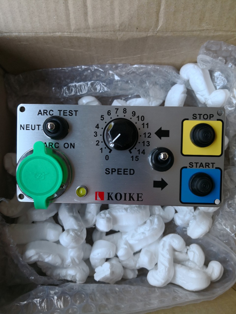 小池酸素KOIKE角焊小车操作面板T61001732-1