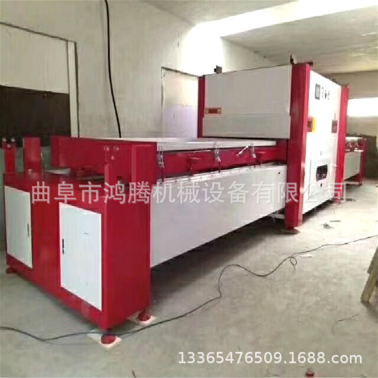 软包吸塑机 双面加温凹凸橱柜门板吸塑机 免漆复合门板真空覆膜机