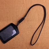 证件带手工编织七芯伞绳挂脖长绳金属扣工作证件胸牌个性 钥匙挂绳