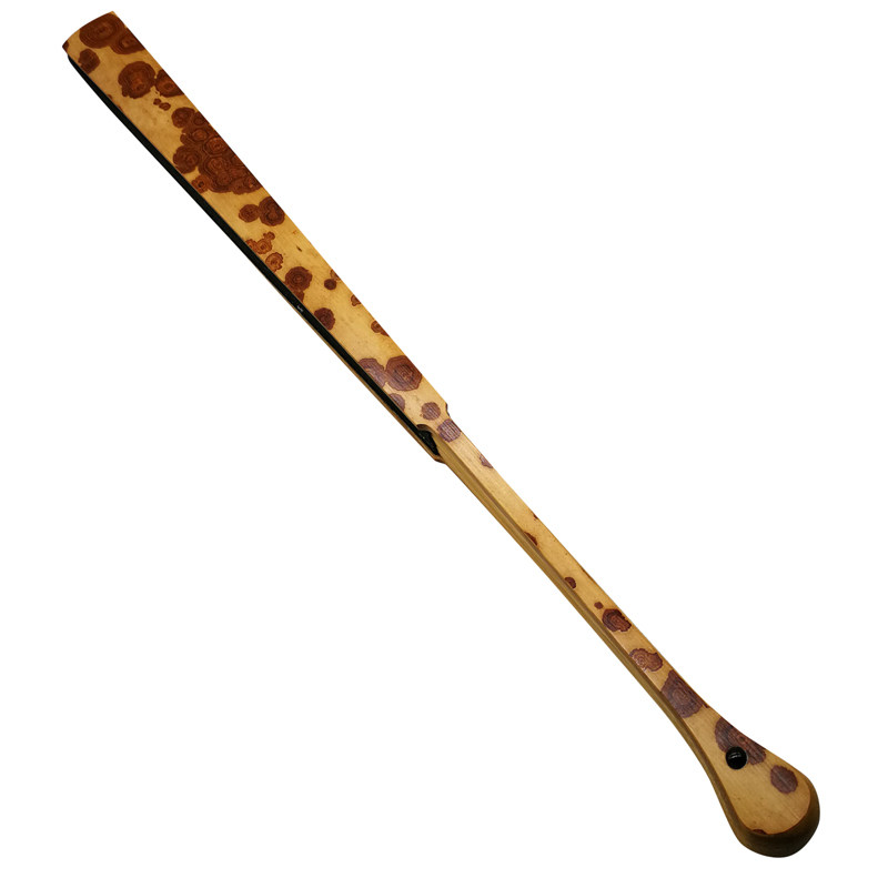 红湘妃竹折扇小水滴古方头型 9.5寸18方精工文玩题字礼品宣纸扇子