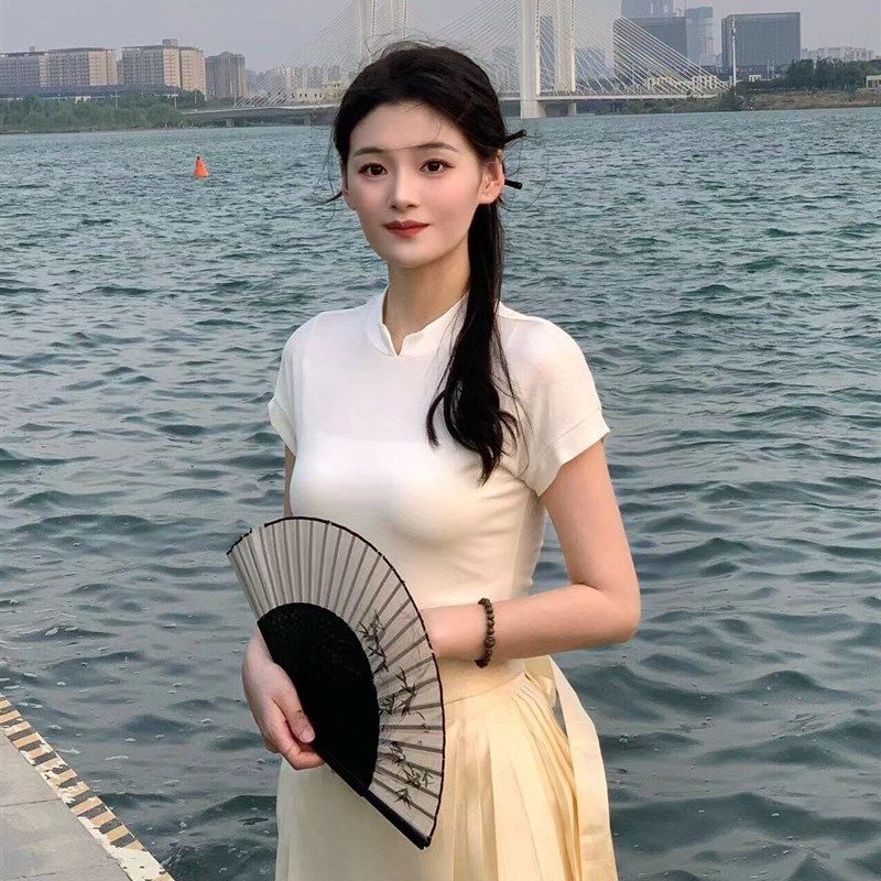 无衣饮羽【夏梦】新中式国风飞机袖汉服马面裙女2024新款夏季薄款