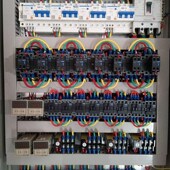 定做三相电机正反转控制箱 星三角控制器降压启动柜软启动配电箱
