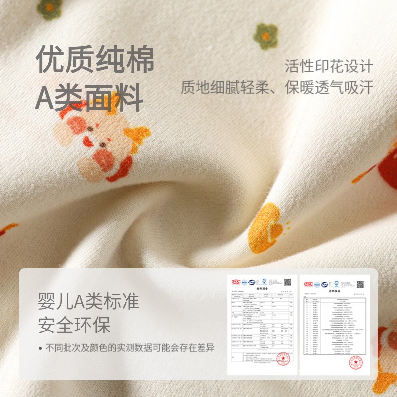 新生儿婴儿衣服红色纯棉春秋款龙宝宝连体衣薄款满月宝宝衣服59码