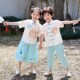 套装 汉服男童夏装 中国风儿童演出服幼儿园班服小学生表演女童唐装